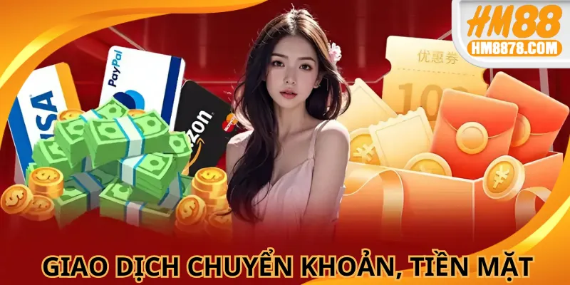 Các phương thức nạp tiền vô cùng đơn giản, nhanh chóng