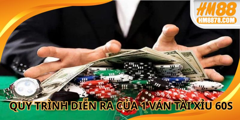 Giới thiệu quy trình đặt cược của game tài xỉu 60s