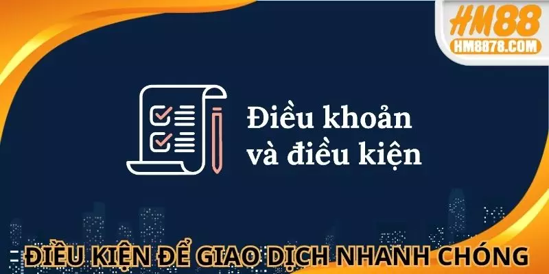 Rút tiền HM88 và các điều kiện để thực hiện