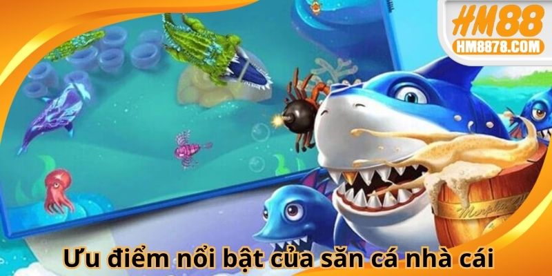 Ưu điểm nổi bật của săn cá nhà cái